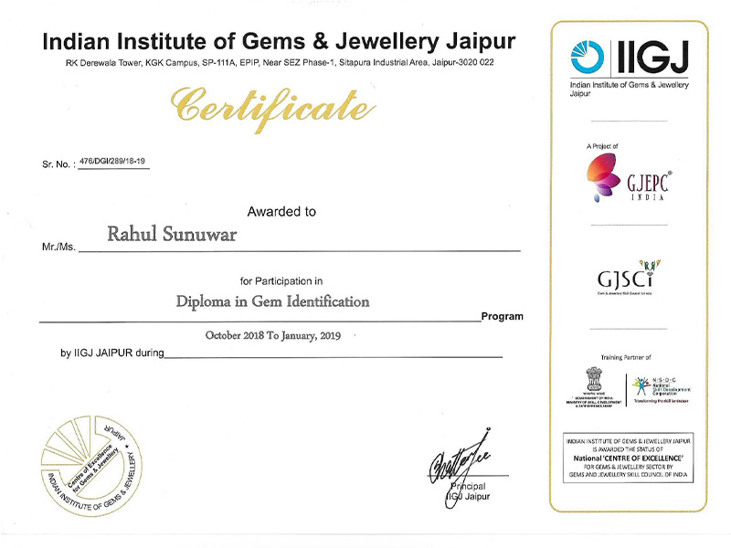 Certificate 3